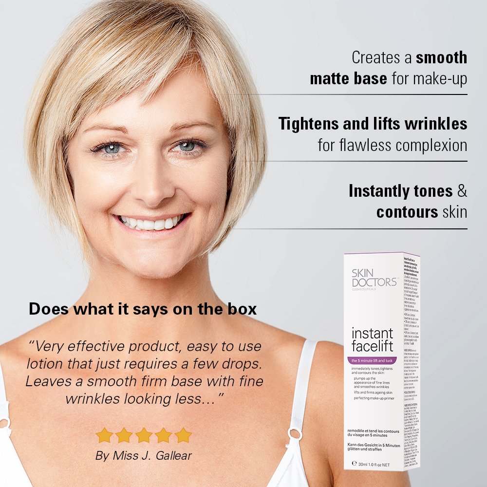 Skin Doctors Instant Facelift Serum, As shown Picture, 30 ml (Pack of 1) - Image 4
