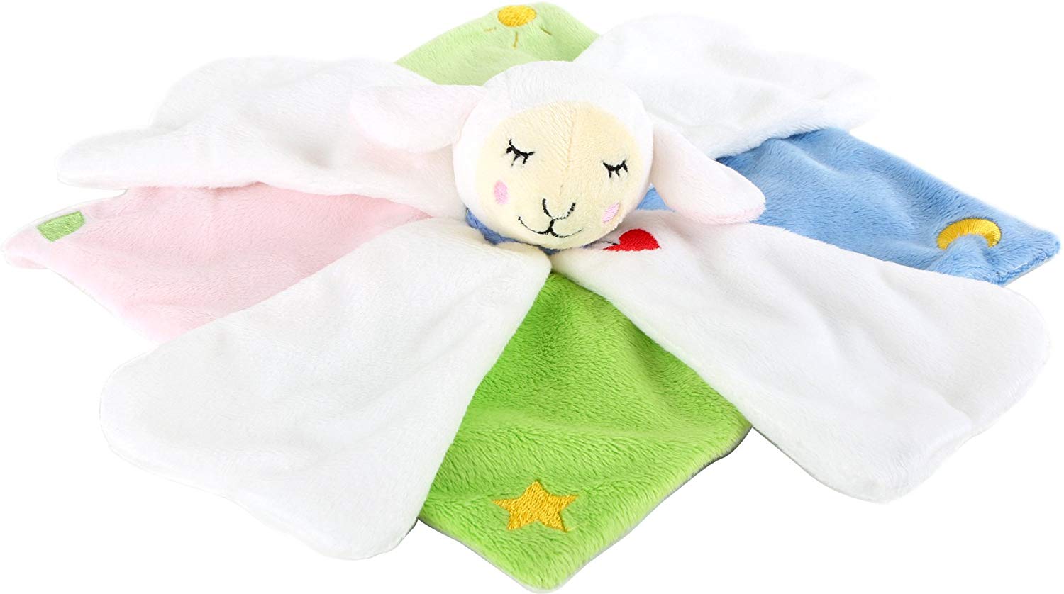 Safari 10020 Lotta Lamb Comfort Blanket, Multicoloured