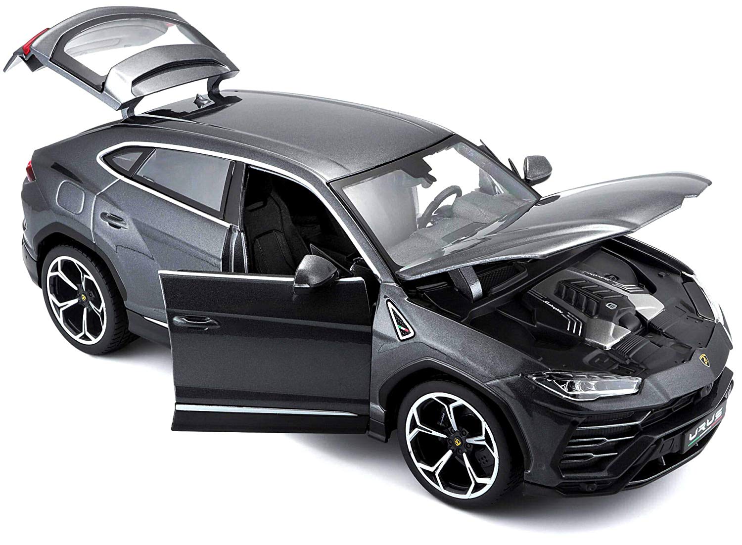 Bburago 1811042Y 1:18 Lamborghini Urus, Yellow, 25 cm - Image 2
