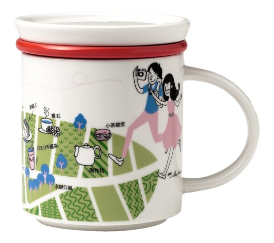 TEA SOUL Tea Mug Porcelain 1898, White, 11.7x9.1x10.5 cm