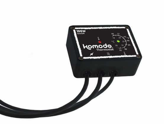 Komodo Thermostat 300 w, Maintaining Reptile Terrarium or Vivarium Temperature