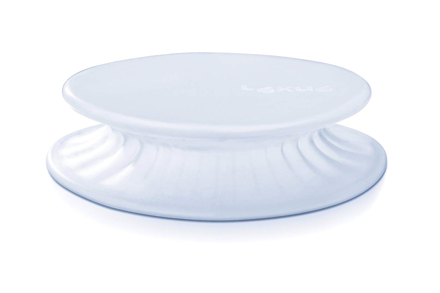 Lékué 26 cm Diameter Stretch Storage Top, White, White, 3401426B04U017