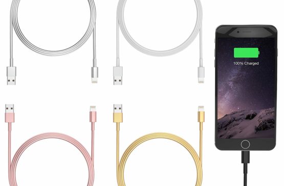 MOTA TAMO Forever MFI Apple Certified Cable 10ft Lightning Gold - Image 4