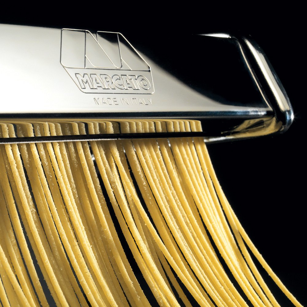 Marcato Pasta Machine, Pasta Maker, Pasta Roller for Handmade Fresh Pasta Made in Italy, Chromed Steel - Image 4