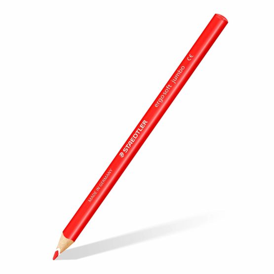 Staedtler Ergosoft Jumbo Coloured Pencil - Assorted Colour, Pack of 12 - Image 3