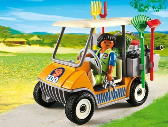 Playmobil 6636 City Life Zookeeper's Cart - Image 2