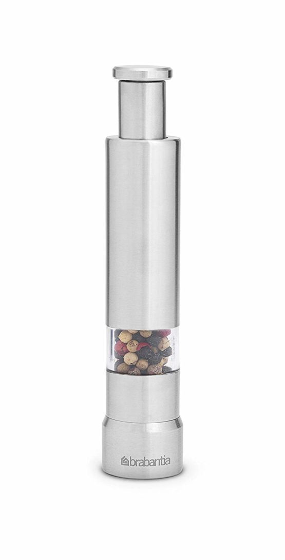 Brabantia 611407 Salt and Pepper Mill, Stainless Steel, 4 Units, Silver - Image 3