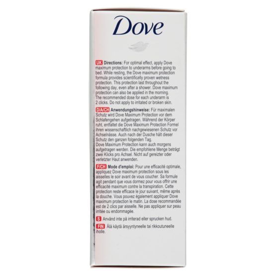 Dove Maximum Protection Go Fresh Pomegranate and Lemon Verbena for Women, Strong Antiperspirant Cream Stick for Excessive Sweating, Anti Sweat & Body Odour 3 Months Pack (3 x 45 ml) - Image 4