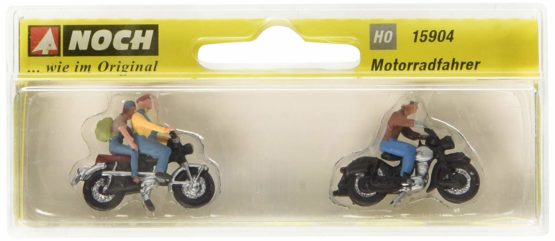 Noch 15904 Motorcyclists Landscape Modelling