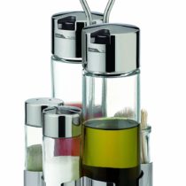 Tescoma Club Oil-Vinegar, Salt-Pepper and Toothpicks Set