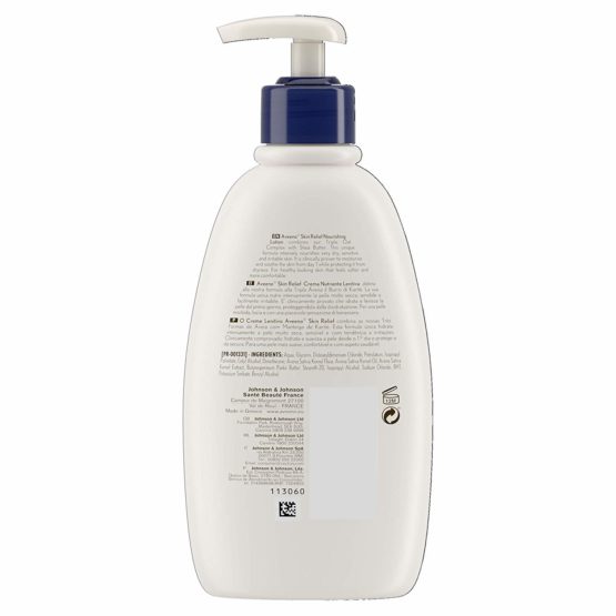 Aveeno Skin Relief Nourishing Lotion with Shea Butter 300ml, color_473, (Pack of 1) - Image 2