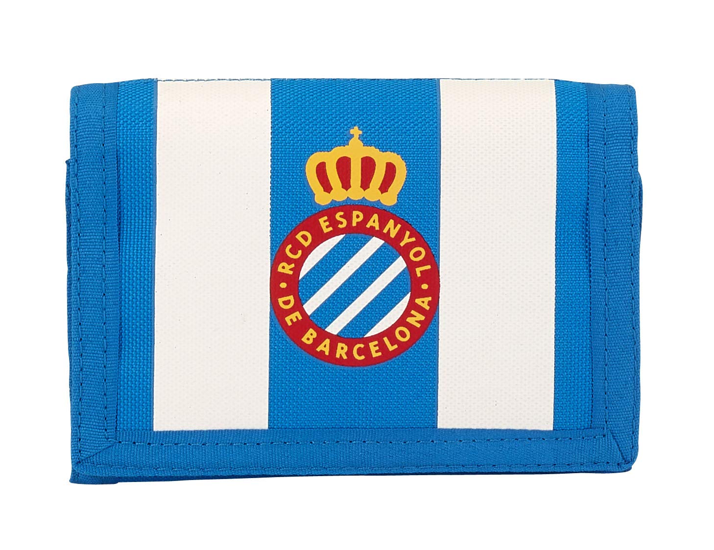 R.C.D. Espanyol Official Wallet, Blue (Azul Y Blanco), 12 cm