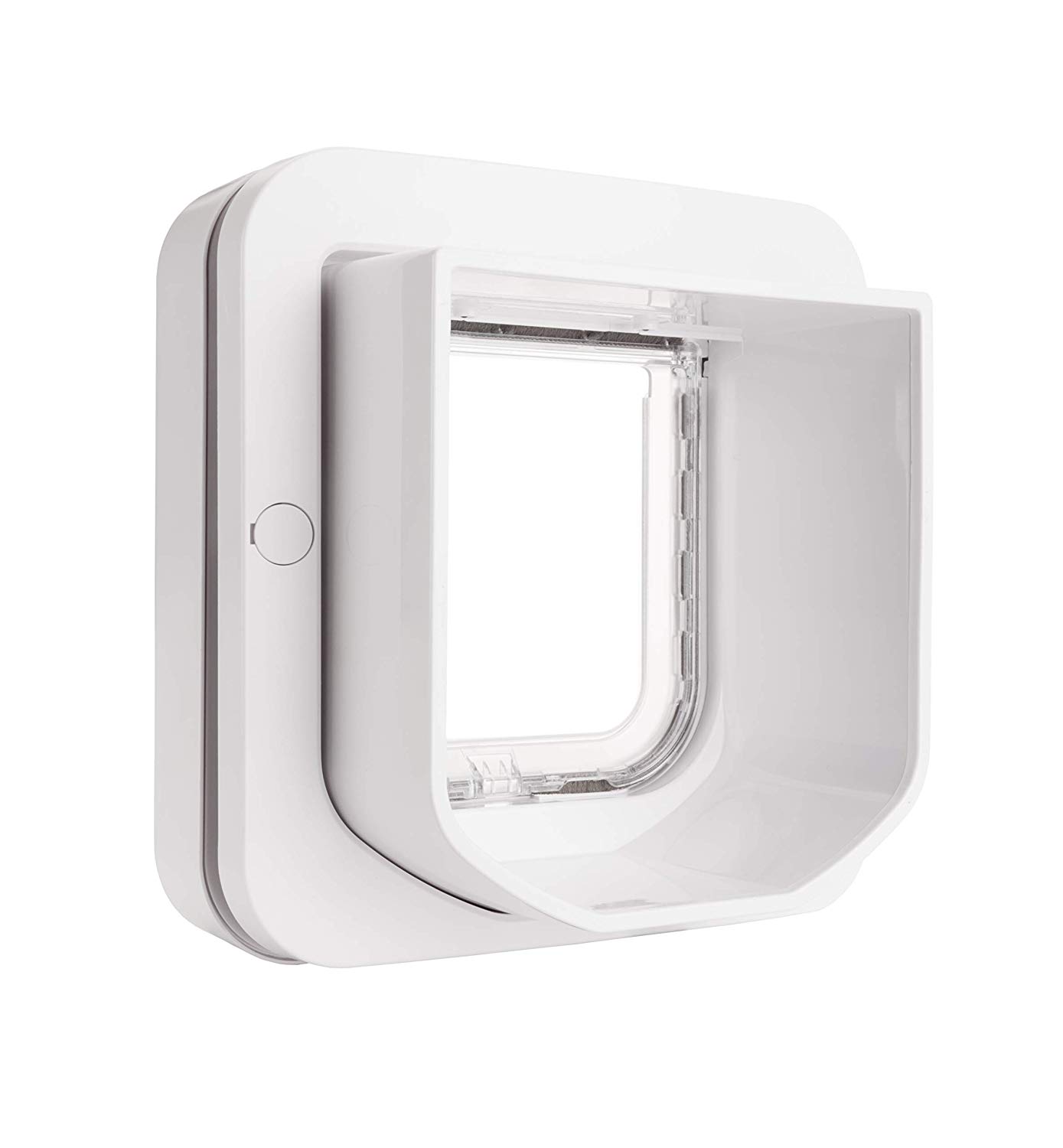 SureFlap Cat Flap with Microchip Identification, White (4 x AA ...