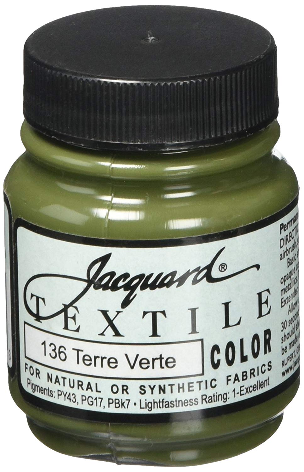 Jacquard Products Terreverte-Textile Color Paint, Acrylic, Multicolour