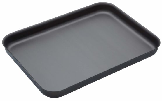 MasterClass Hard Anodised Aluminium Baking Tray, 42 x 31 cm Deep Tin with Teflon Non Stick Coating