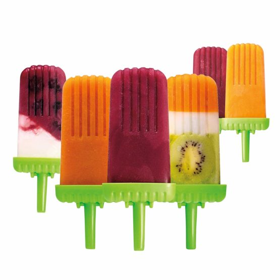 Groovy Ice Pop Moulds, Set of 6 - Image 3