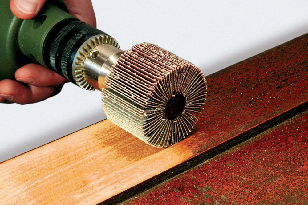wolfcraft Rotary Flap Wheel Sander I 2035000, Silber - Image 3
