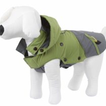 Kerbl Outdoor Dog Coat Vancouver, 40 cm, Green/ Grey