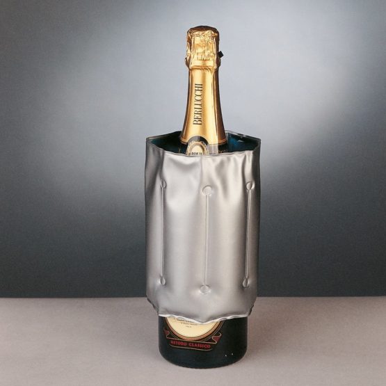 Metaltex Bottle cooler sleeve Cool, Stainless Steel, Silver, 2.7 x 14.5 x 23 cm - Image 4