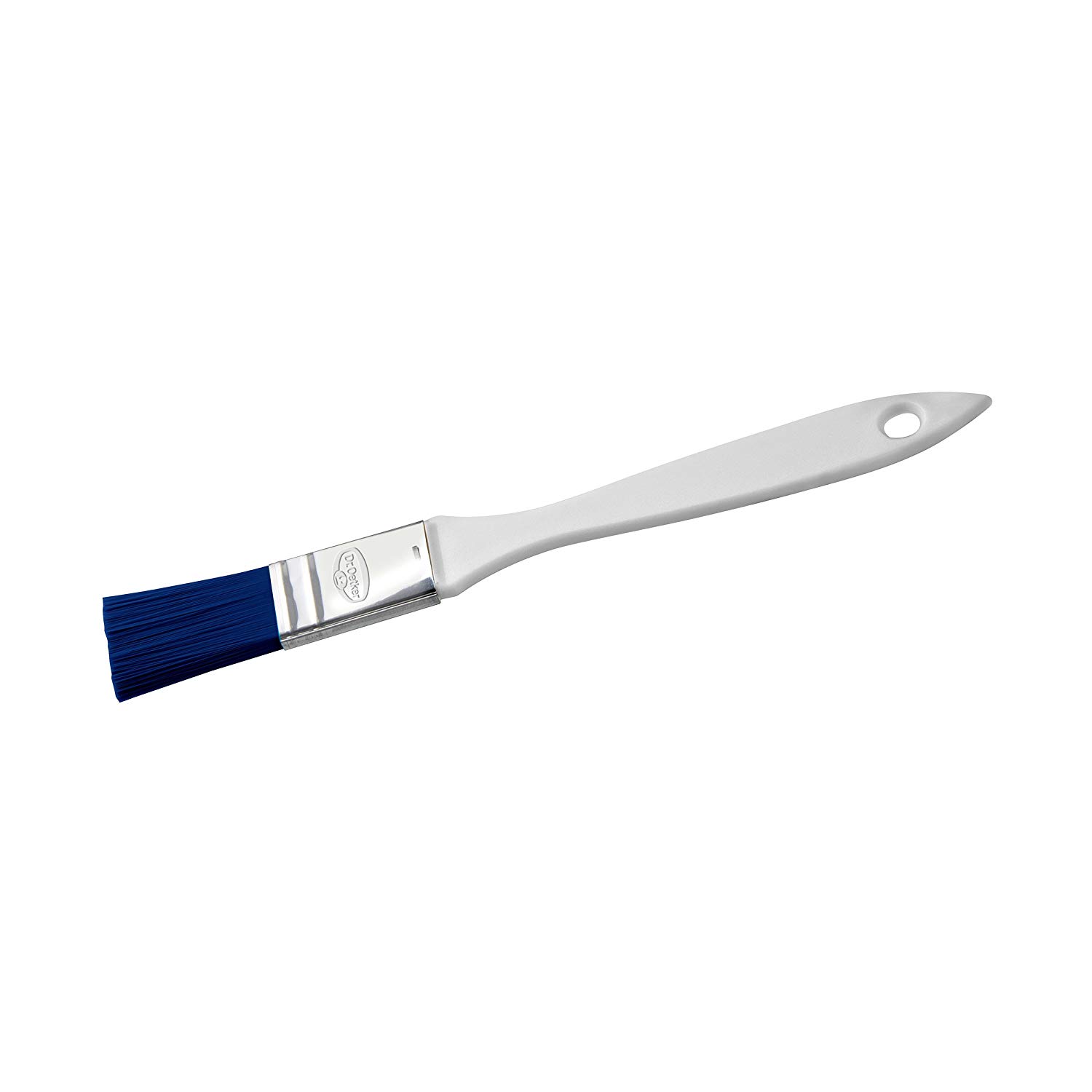 Dr.Oetker "Classic Basting Brush with Teflon, Plastic, White/Blue, 25 mm, White-blue, 2.5 x 0.5 x 10 cm