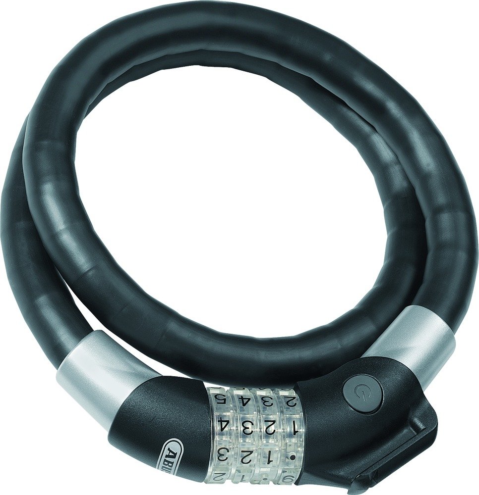 ABUS Steel-O-Flex Raydo Pro 1460/85 TexKF cable lock, Bike lock Set including TexKF bracket for the bike frame - Image 2