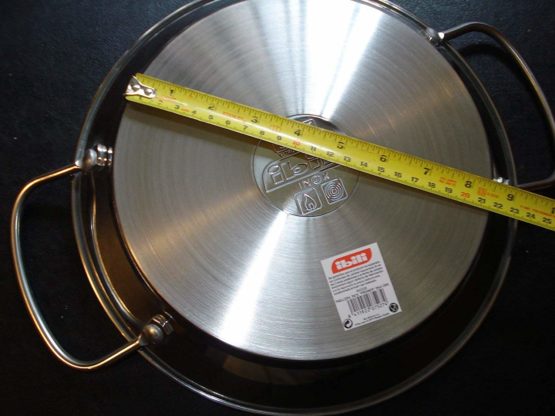 IBILI 652228 Paella pan Premier 28 cm of Stainless Steel, Silver - Image 3