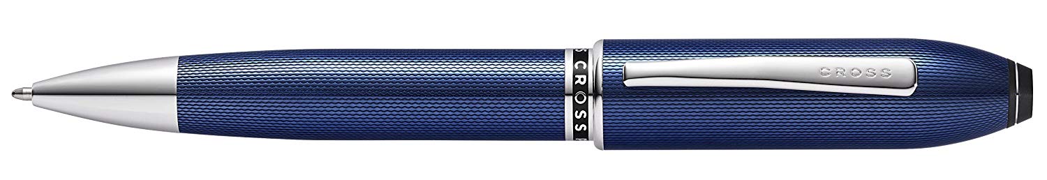 Cross Peerless TrackR Quartz Blue Ballpoint Pen (AT0702-12/TKR)
