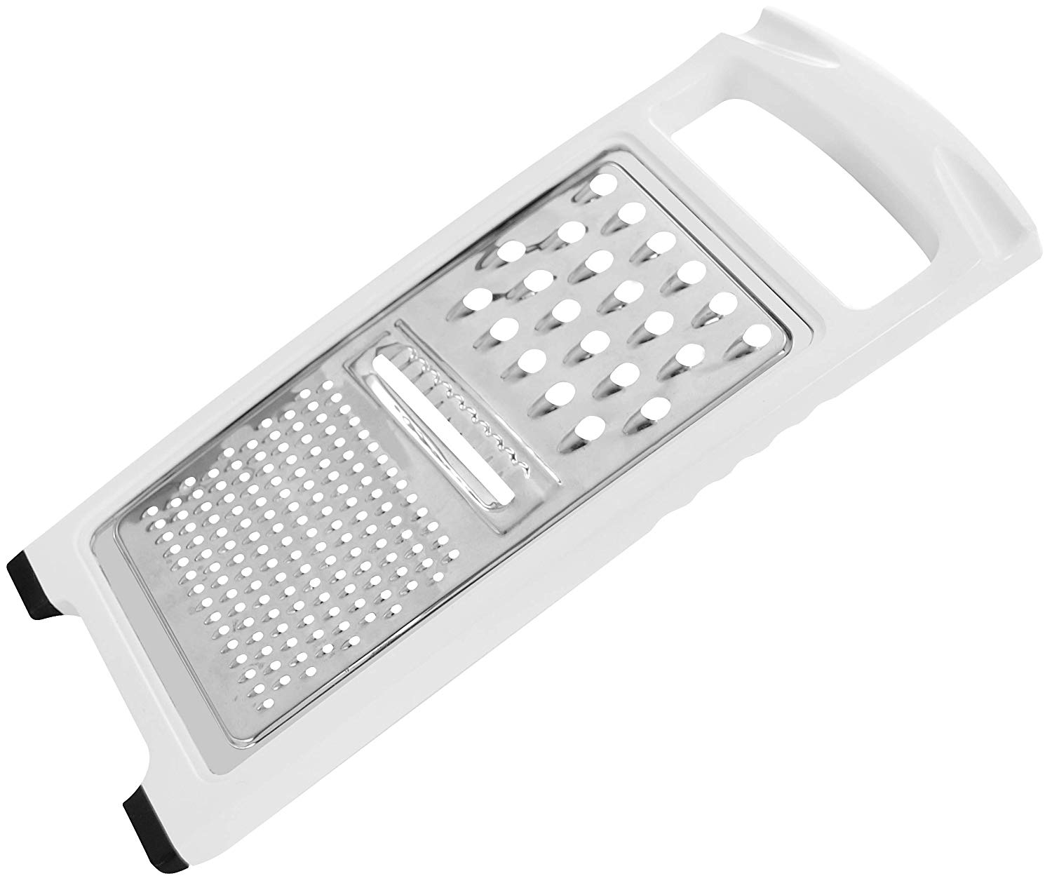 Fackelmann Universal Grater Stainless Steel, White/Silver