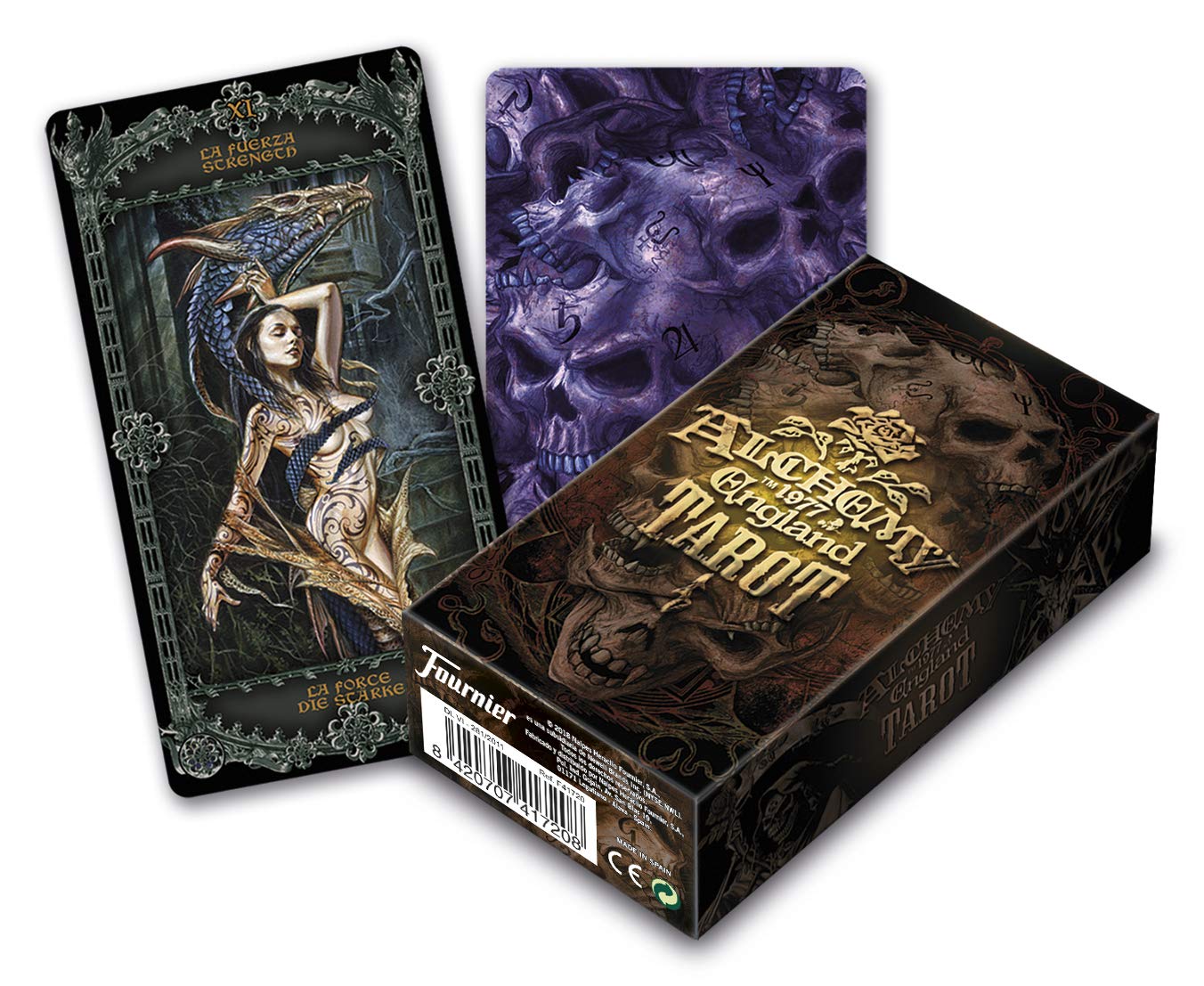 Nemesis Now Alchemy Tarot Cards 12cm Black - Image 2