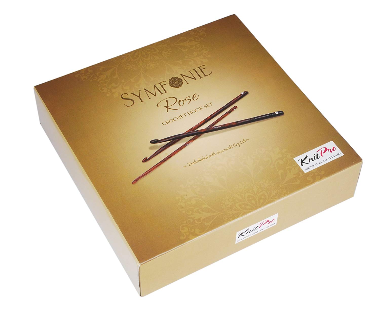 KnitPro Symfonie Rose Crochet Hook Deluxe Set, Multi-Color, KP20736, Assorted - Image 2