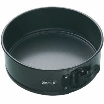 MasterClass Non-Stick Cake Tin with Loose Base, Carbon, Grey, 20cm