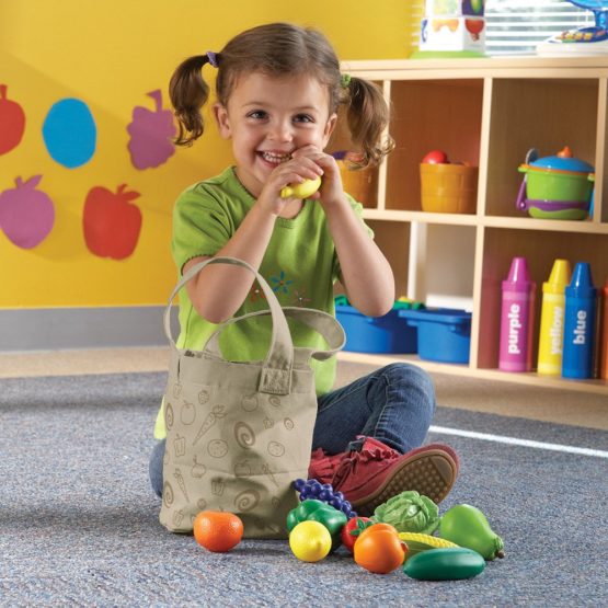 Learning Resources New Sprouts Fruit & Veg Tote - Image 2