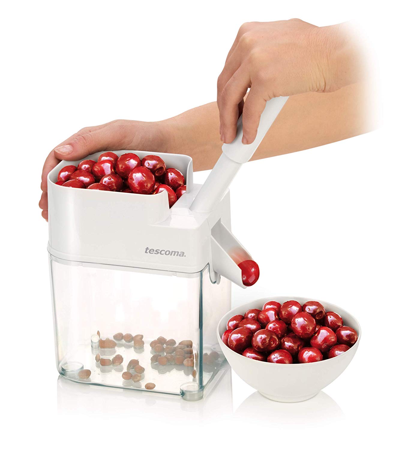 Tescoma Cherry Stoner Handy, 643630, 18.5 x 11.5 x 20.5 cm - Image 2