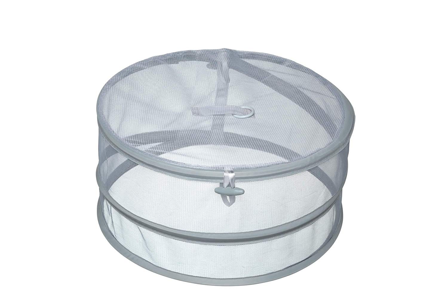 KitchenCraft Pop Up Food Cover, Fine Mesh Food Protector, White Collapsible Mesh Screen Tent for BBQs Picnics, Buffets - Image 2