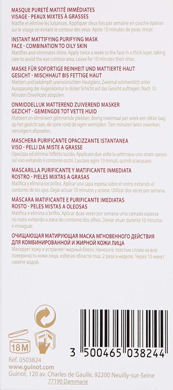 Guinot Masque Pur Equilibre 50 ml - Image 3