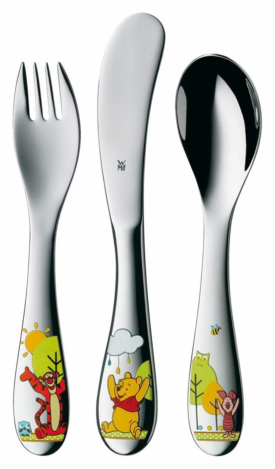 WMF Winnie The Pooh Children's Crockery Set - 6-Piece Stainless Steel Kids Tableware