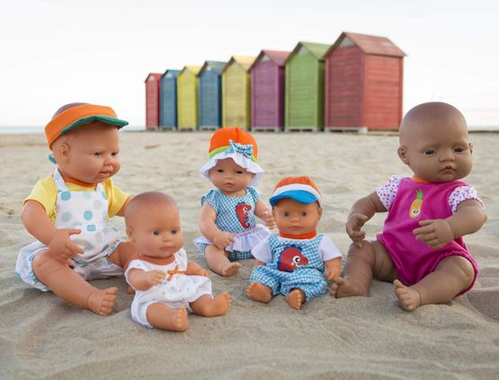 Miniland Miniland31143 Baby Doll African Boy Polybag, Multi-Color - Image 2