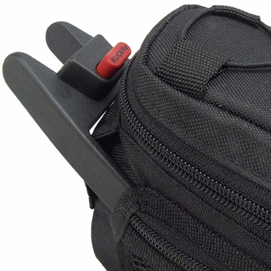 Rixen & Kaul Men's Coutoura Saddle Bag-Black, 2L - Image 2