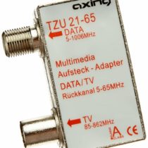 Axing TZU 21-65 Multimedia Plug-In Adapter splitter for Cable Modem