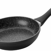 IBILI 440024 Frying pan Natura 24 cm, Aluminium, Black