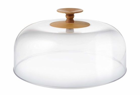 Alessi MW24 "Dressed in Wood" Dome, Transparent