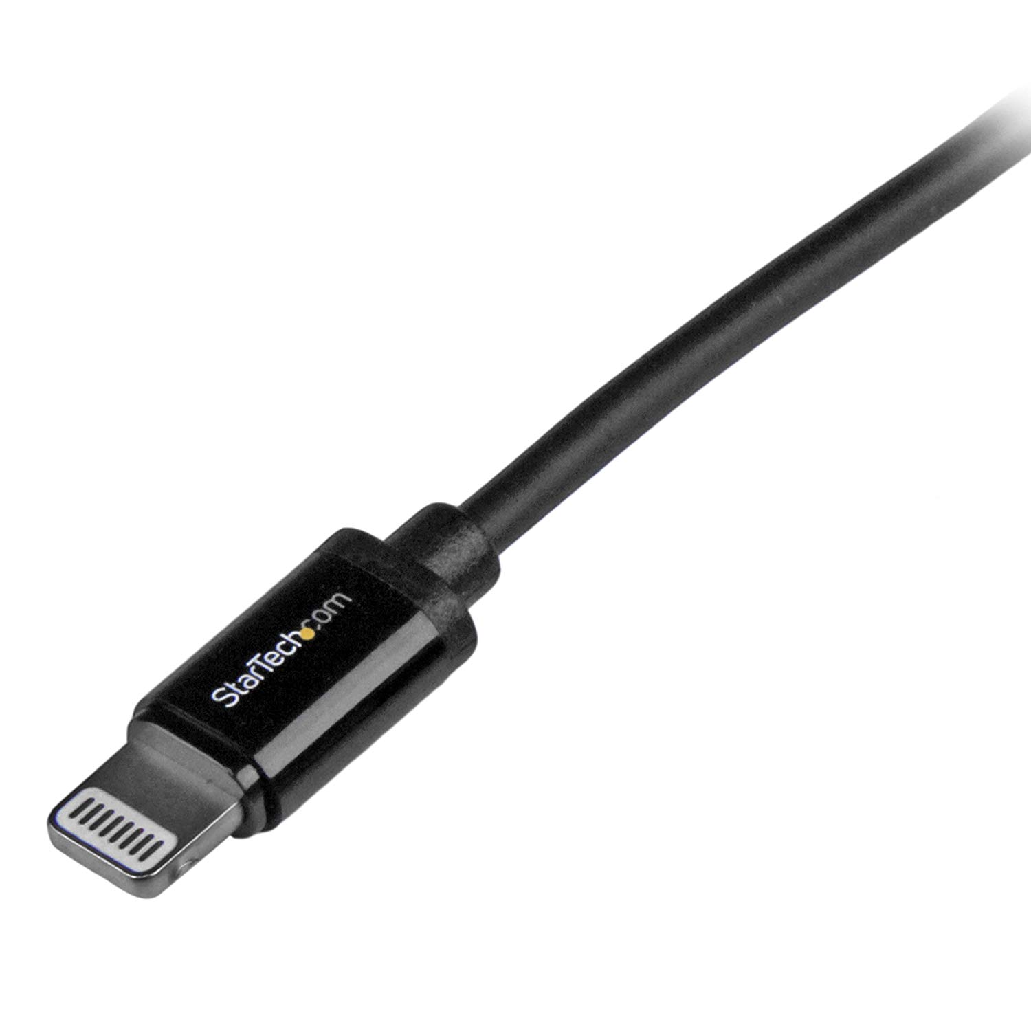 StarTech.com USBLT1MB 1 m (3 ft) Black Apple 8-Pin Lightning Connector to USB Cable for iPhone/iPod/iPad - Image 3