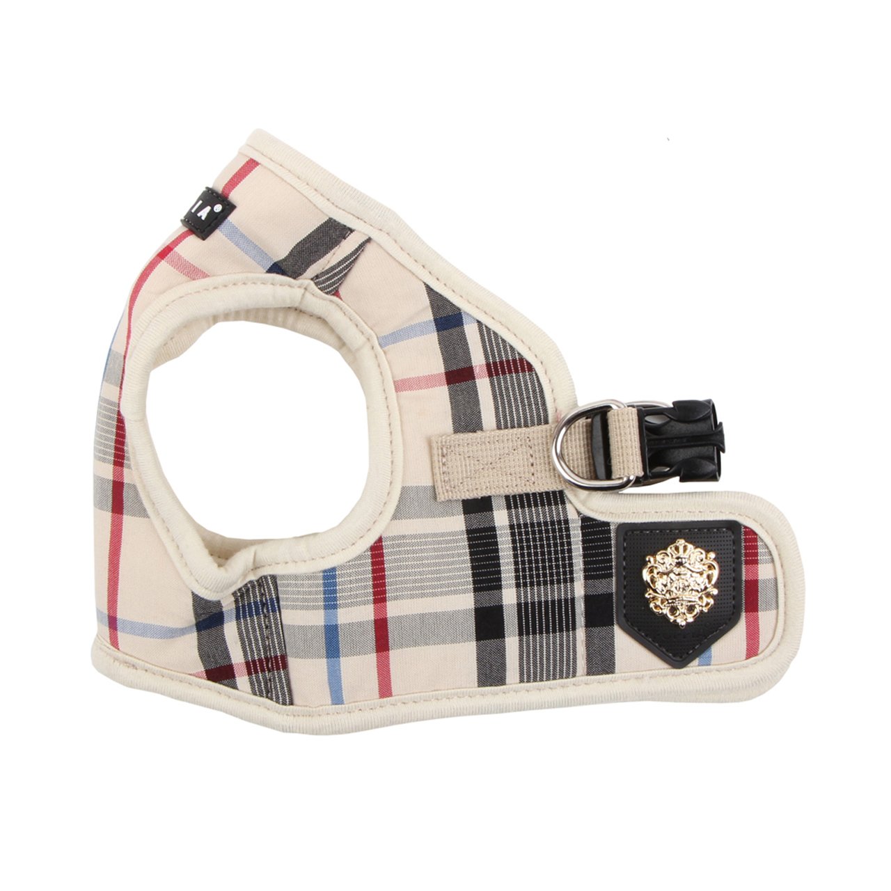 Puppia Junior Jacket Harness, Large, Beige