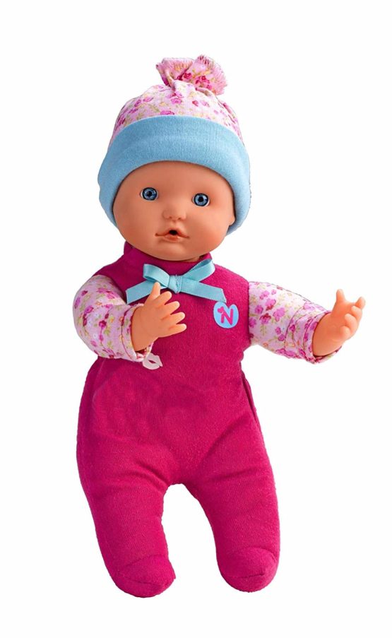 Nenuco Famosa Da Besitos, Baby Doll with Sounds, for Girls and Boys from 10 Months, 10 x 6 x 25 cm (Famous 700014775)