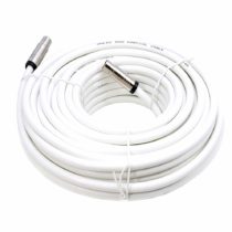 MAST DIGITAL YCAB01L Smedz 5 m TV Aerial Cable Extension Kit with Premium Fitted Compression IEC Male to Male Connectors - White
