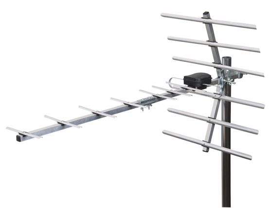 Loft Digital TV Aerial, SLx 27880D4 4G Filtered 14 Element Aerial for ...