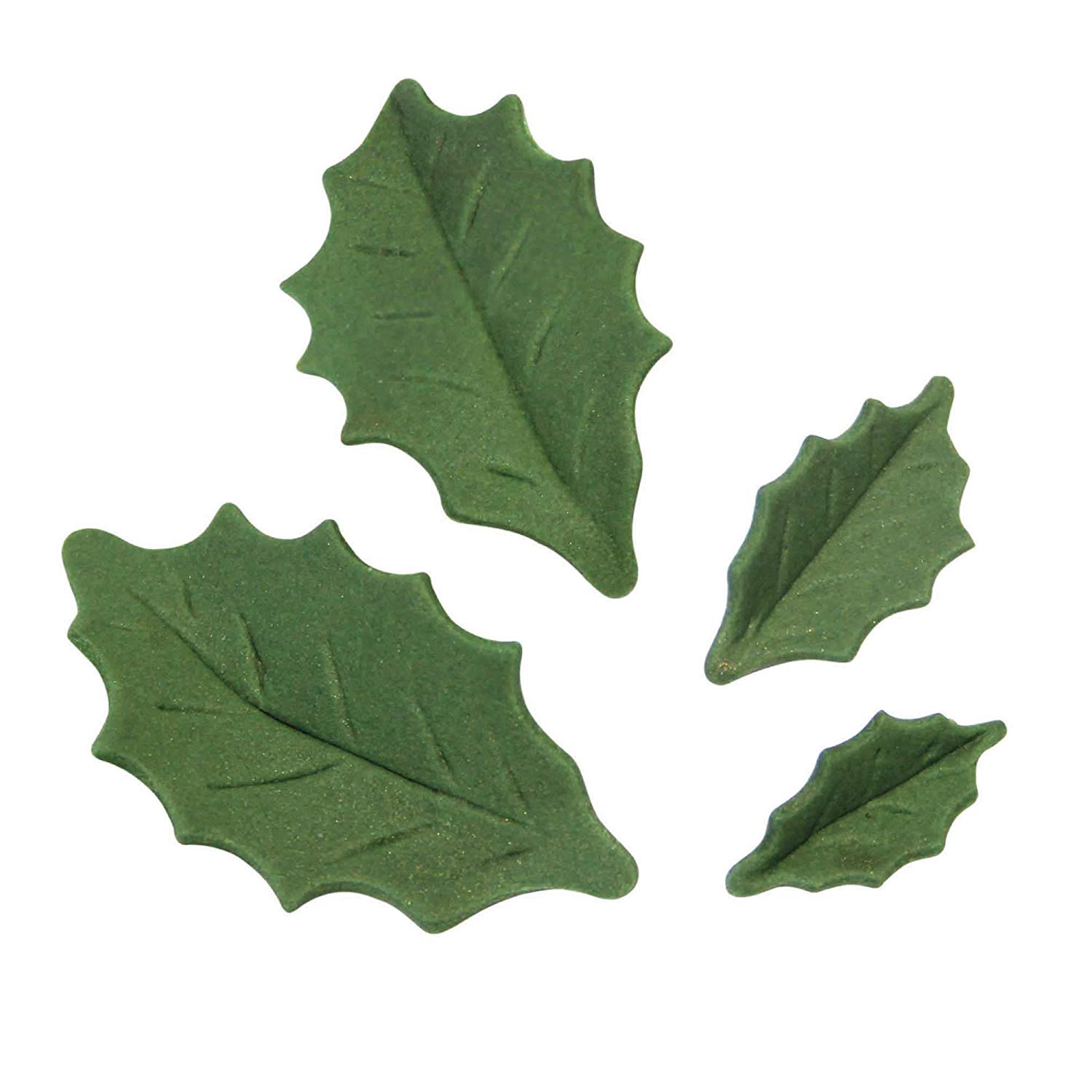 PME HL230 Stainless Steel Holly Leaf Cutters, Set of 3 , Silver , 2 x 1.2 x 5.3 cm - Image 2