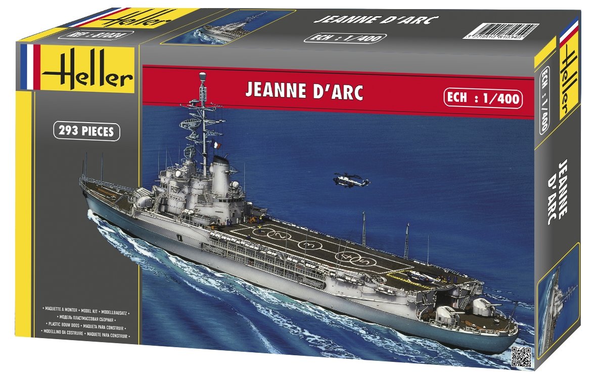 Heller 1/400 Jeanne D'Arc # 81034, Various, 250 x 450 x 70 mm