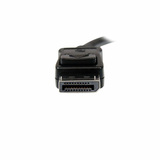 StarTech 50 ft DisplayPort Cable with Latches - Active - 2560 × 1600 - DPCP & HDCP - Male to Male DP Video Monitor Cable (DISPL15MA), 50 ft/15 m (active) , Black - Image 3