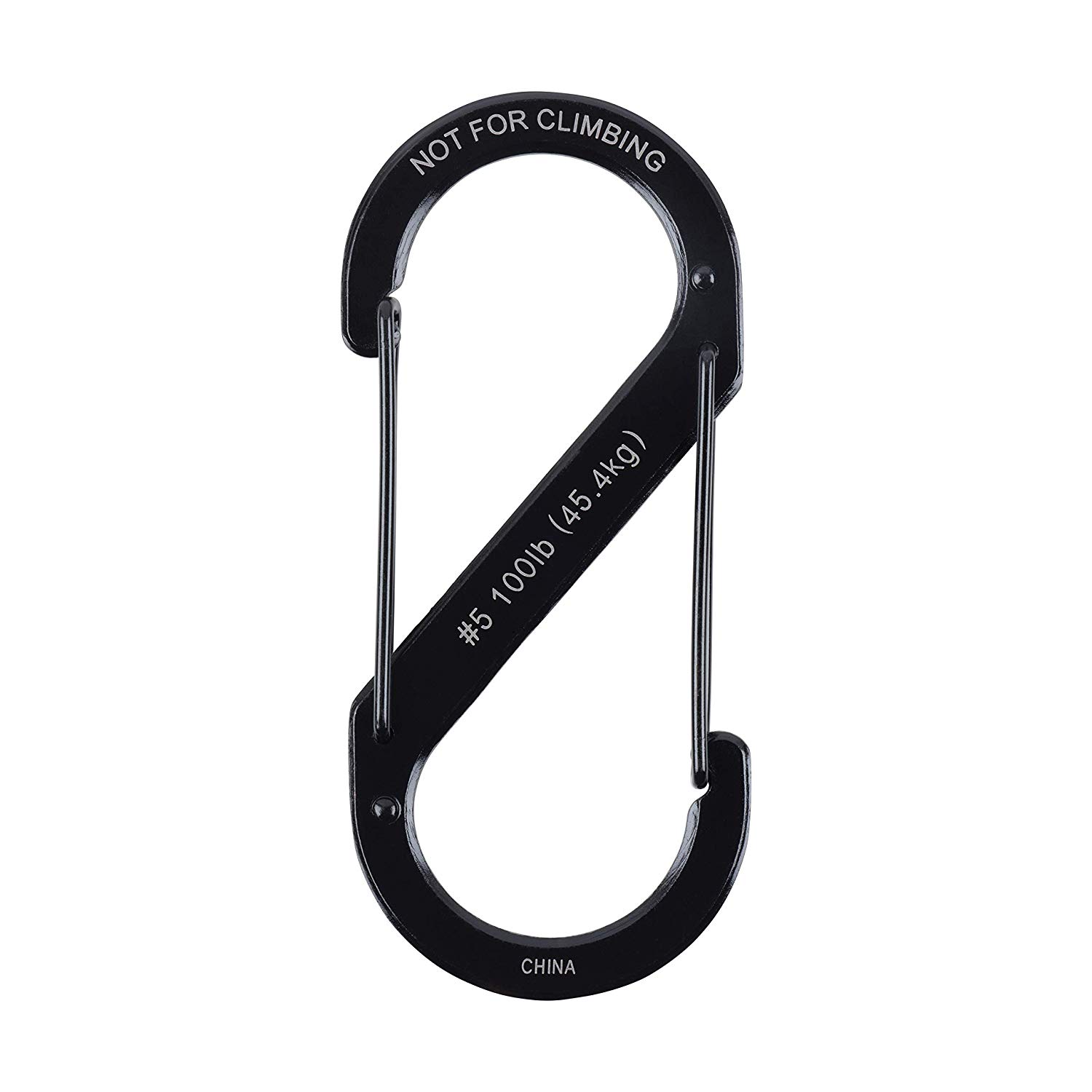 Nite Ize S-Biner Size 5 Durable Carabiner - Black - Image 2